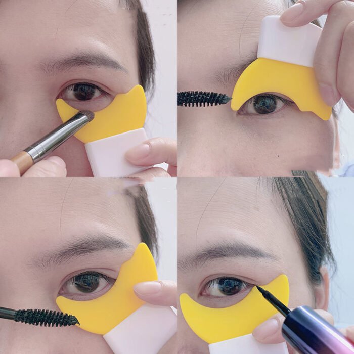 Eyelash Eyeliner Stencil & Mascara Comb