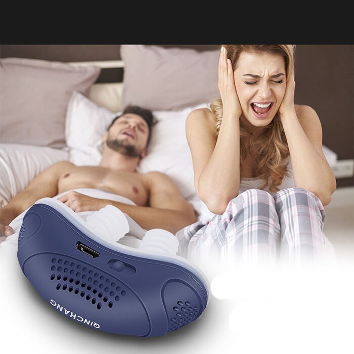 Snoring Remedies Electric anti snoring respirator