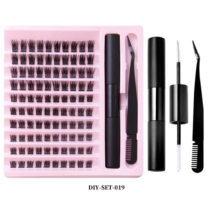 Large Capacity Single Cluster Eyelashes Set