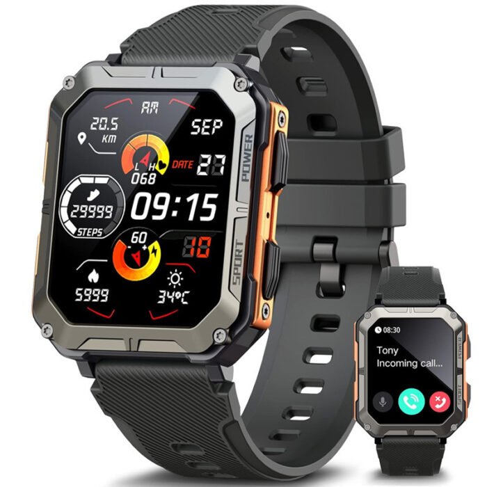 Advanced Sport Smart Watch with Bluetooth Calling