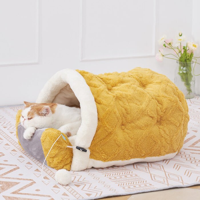 Arctic Velvet Semi-Enclosed Cat Litter Game Machine