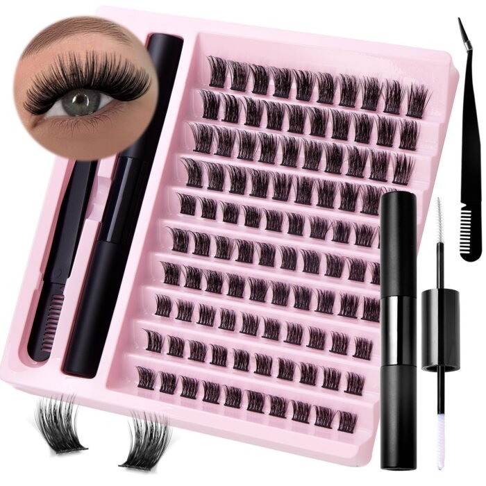 Large Capacity Single Cluster Eyelashes Set