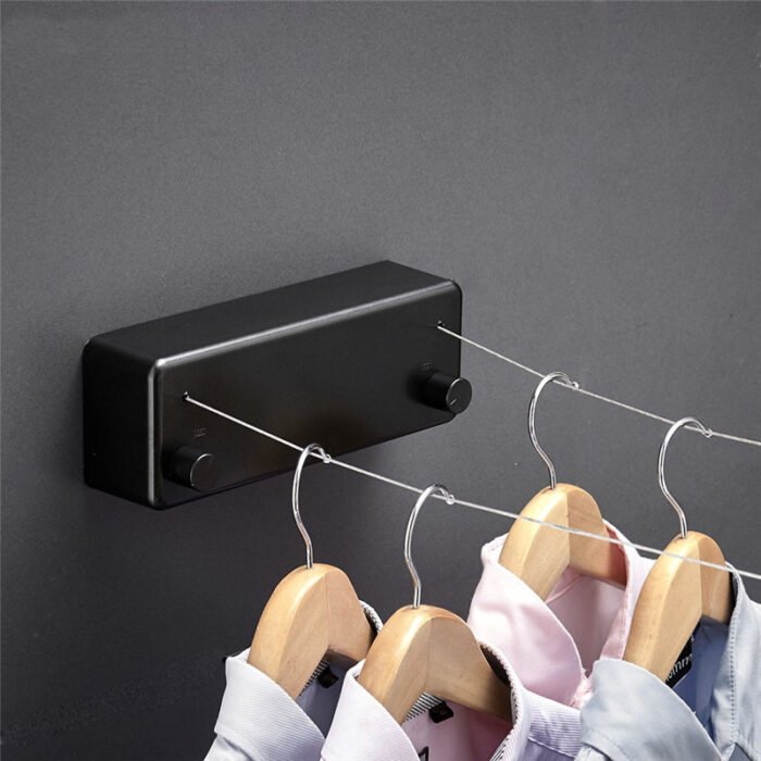 Multifunctional Retractable Steel Wire Clothesline