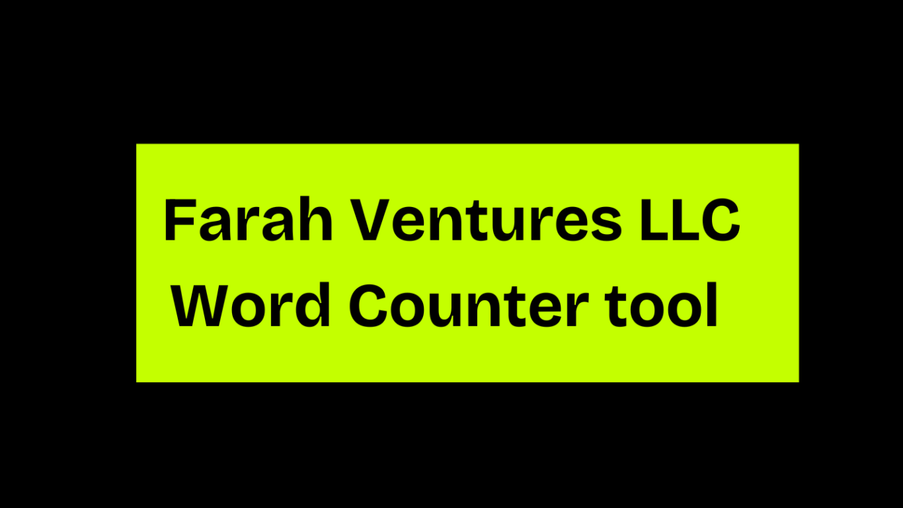online free word counter