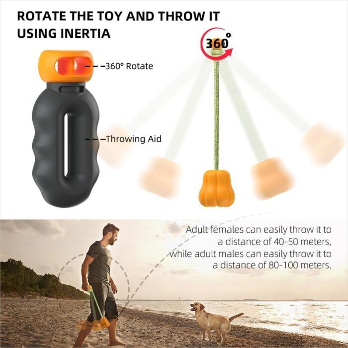 Dog Rope Fetch Toy