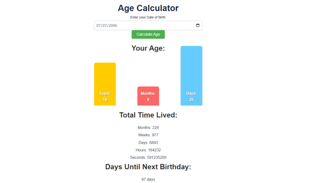 Age Calculator
